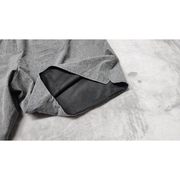 Abercrombie & Fitch Men's XXL Gray Mesh Pull On Athletic Shorts - Picture 3 of 8